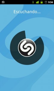 Identificar canciones con Shazam en ANdroid